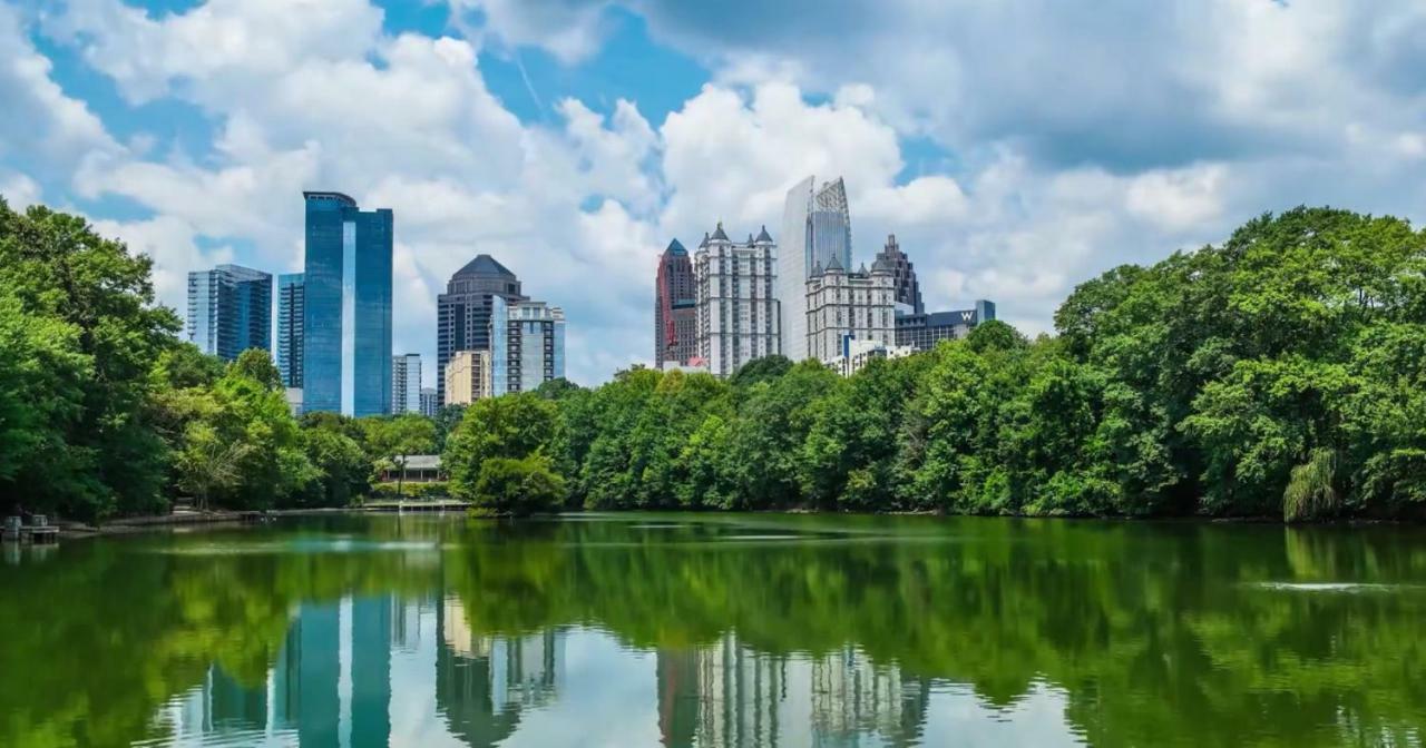 Amazing Midtown Atlanta Location By Piedmont Park Beltline Ponce City Market Bagian luar foto